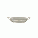 Medium Oval Porcelain Baking Dish