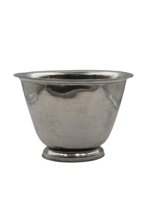 Oval Pewter Bottle Holder