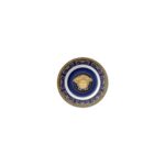 Piatto pane Medusa blu