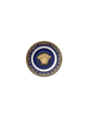 Piatto pane Medusa blu