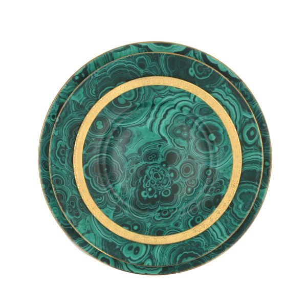 Piatto Frutta  Malachite
