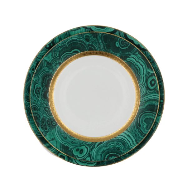 Piatto Piano  Malachite