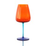 Set of 2 Water Glasses Joy Orange 700 ml