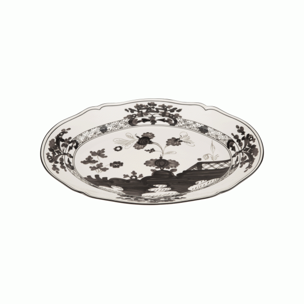 Large Oval Tray Albus Oriente Italiano