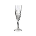 Flute in Cristallo Diamanti e Foglie