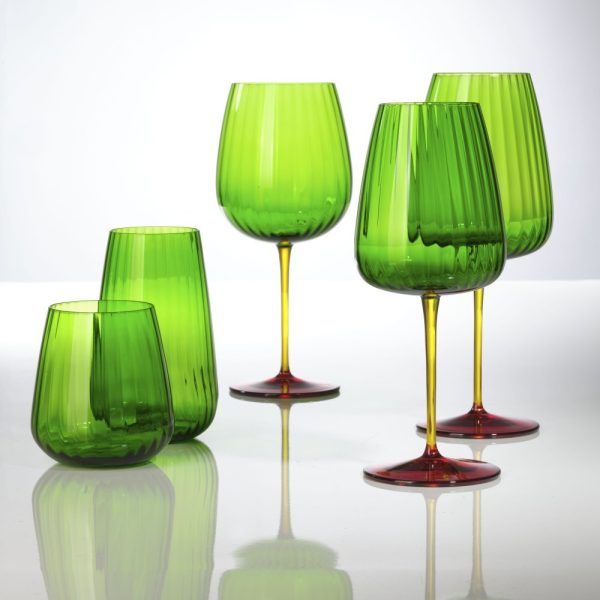 Set 2 Calice Acqua Joy Green 700 ml
