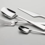 Set Posate 4 Pezzi  Acciaio Zest Lucido