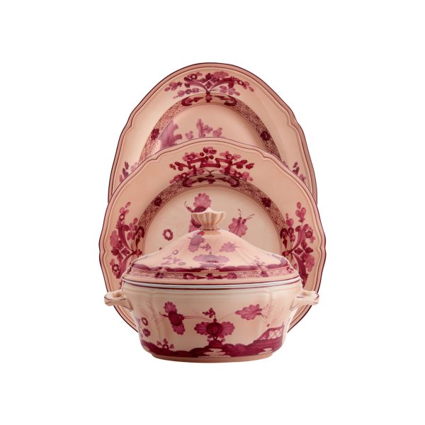Zuppiera ovale Vermiglio Oriente Italiano
