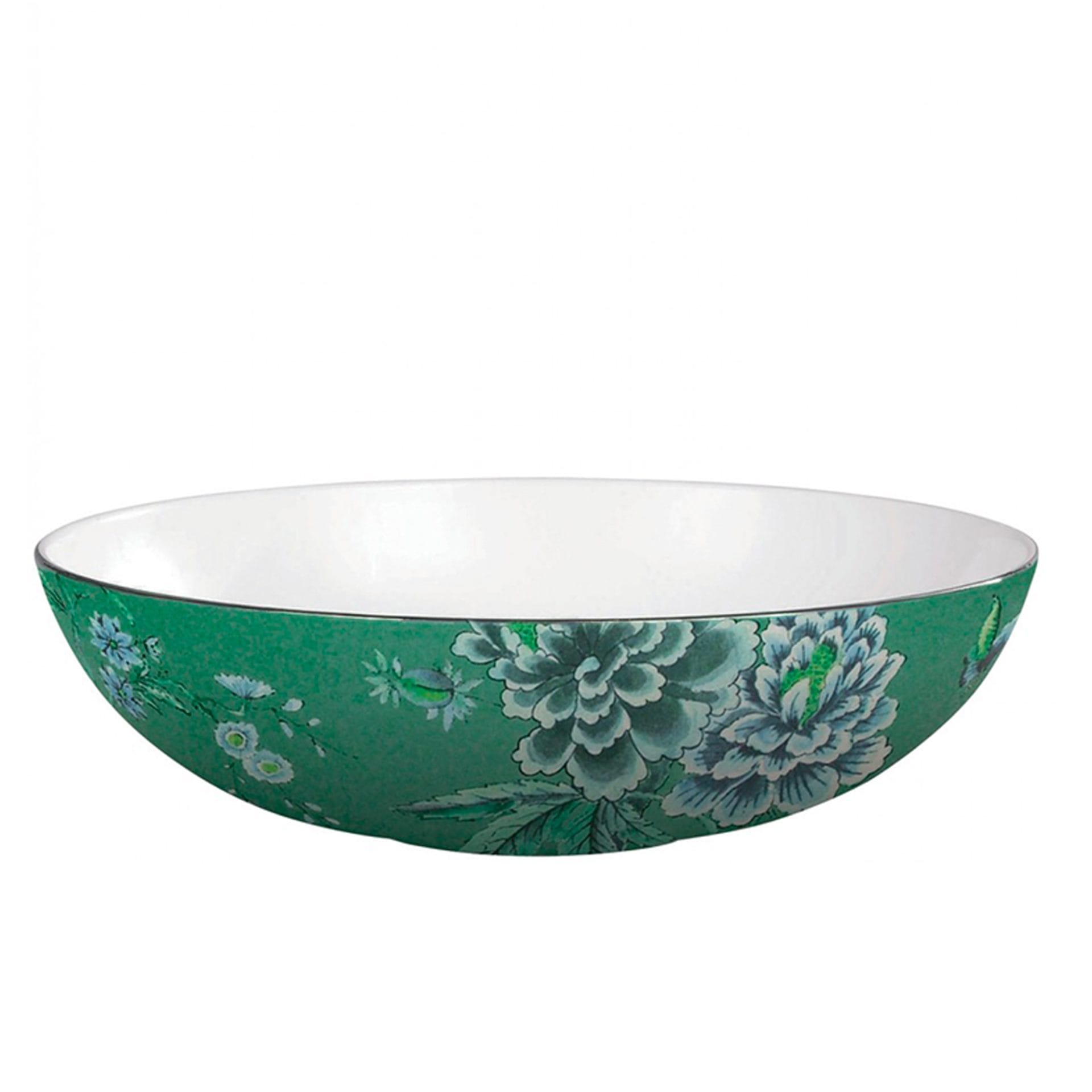 Oval Bowl 30.5 cm, Jasper Conran Chinoiserie Green - Ugo Poggi
