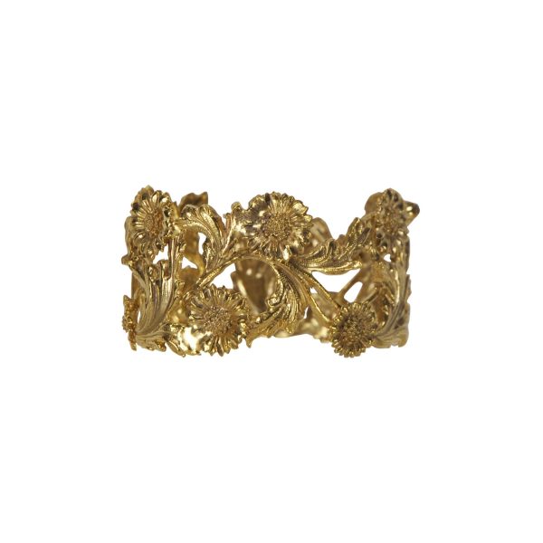 Bracciale Oro Girasoli basso