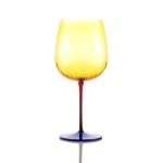 Set of 2 Gin Glasses Joy Yellow 750 ml