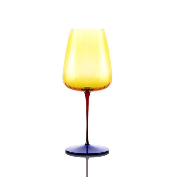 Set 2 Calice Vino Joy Yellow 750 ml