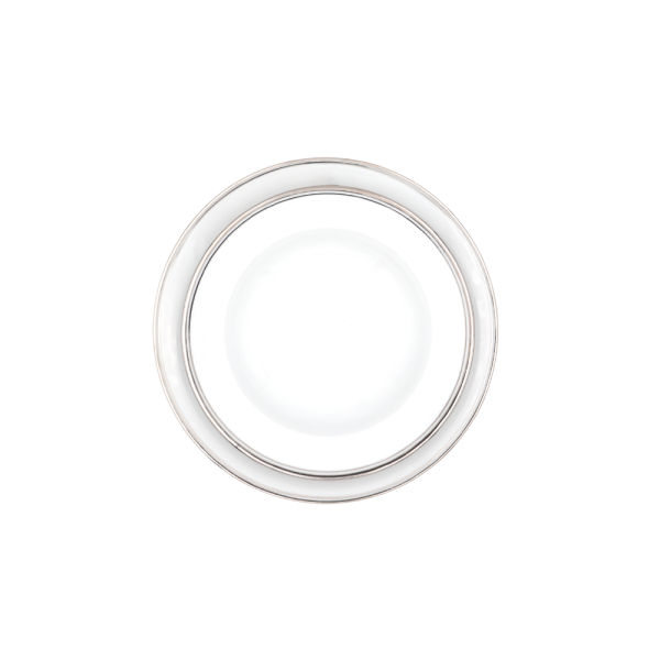 Piatto Fondo Doppio Filo Platino