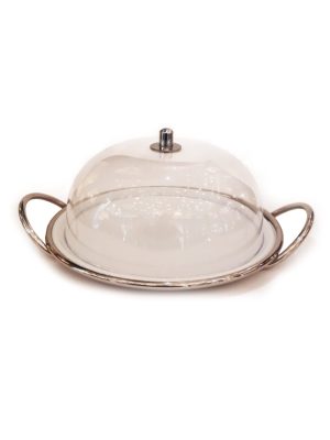 Round Dish With Dome