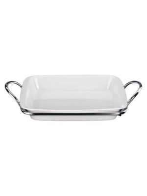 Large Rectangular Porcelain Baking Dish
