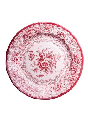 Vassoio rotondo Old England Rosso