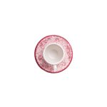 Tazza caffè con piattino Old England Rosso