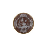 Oriente Italiano Ginori1735 Chestnut Bread Plate