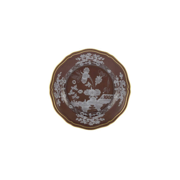 Oriente Italiano Ginori1735 Chestnut Bread Plate