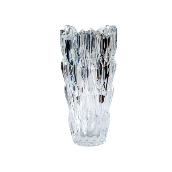 Faceted Crystal Vase