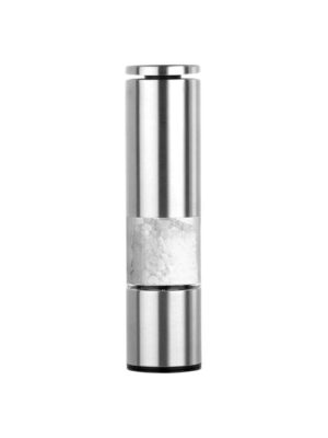 Salt and Pepper Mills in Steel and Glass