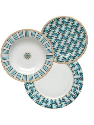 18-Piece Dinnerware Set Liberty Made in Italy