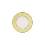 Ornate Deep Plate Bouquet Pastel Cream