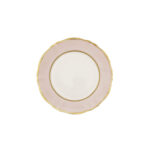 Decorated Flat Plate Pastel Pink Bouquet