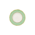 Piatto Fondo Ornato Bouquet Verde Pastello