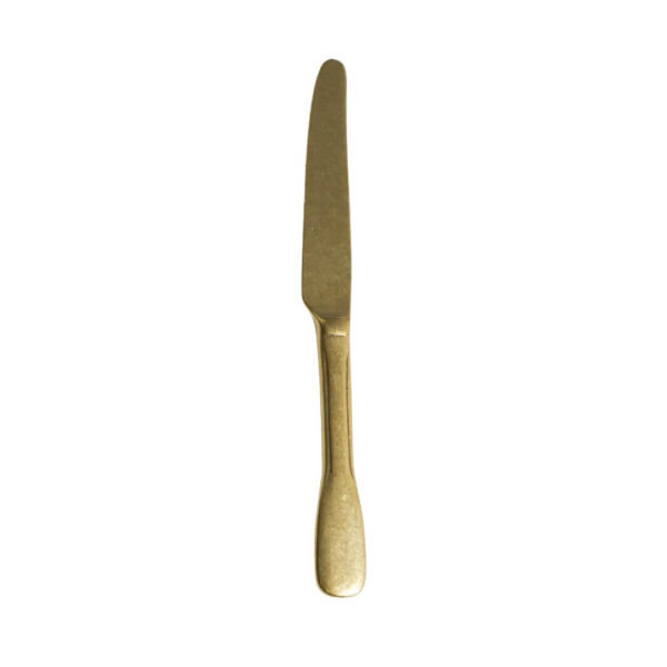 Coltello Tavola Bricklane Oro