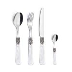 Set Posate 4 Grazia Bianco