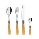 4-Piece Cutlery Set Grazia Yellow